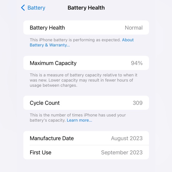 iPhone 15 pro max 256gb blue - Picture 3 of 3